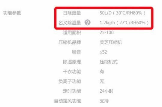 除濕機(jī)里的貓膩：兩個(gè)除濕量怎么選？