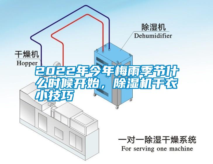 2022年今年梅雨季節什么時候開始，除濕機干衣小技巧