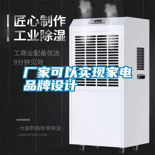 廠家可以實現(xiàn)家電品牌設計