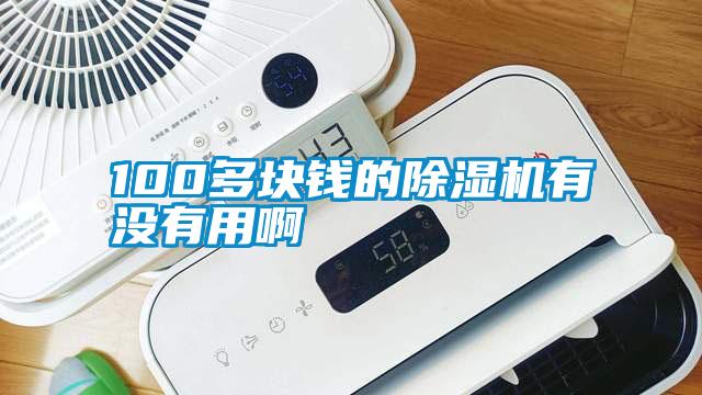 100多塊錢的除濕機有沒有用啊