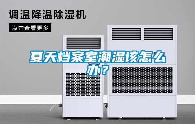 夏天檔案室潮濕該怎么辦？