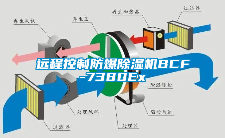 遠(yuǎn)程控制防爆除濕機(jī)BCF-7380Ex