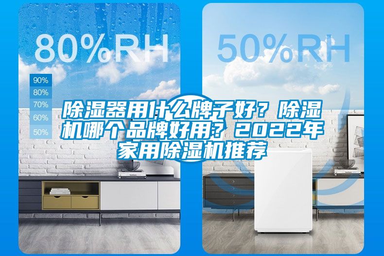 除濕器用什么牌子好？除濕機哪個品牌好用？2022年家用除濕機推薦