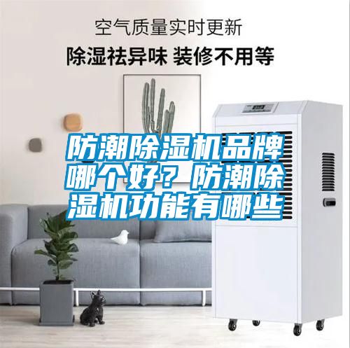 防潮除濕機品牌哪個好？防潮除濕機功能有哪些