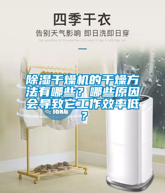 除濕干燥機的干燥方法有哪些？哪些原因會導致它工作效率低？