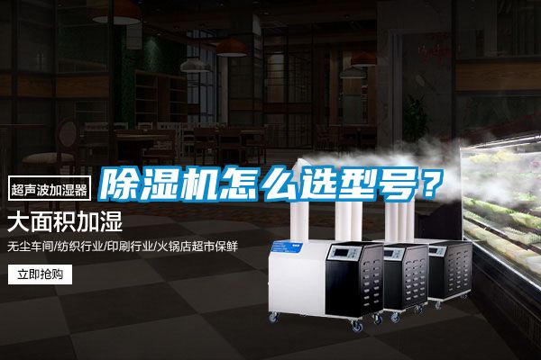 除濕機怎么選型號？