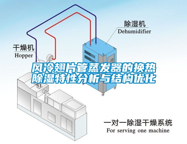 風冷翅片管蒸發器的換熱除濕特性分析與結構優化