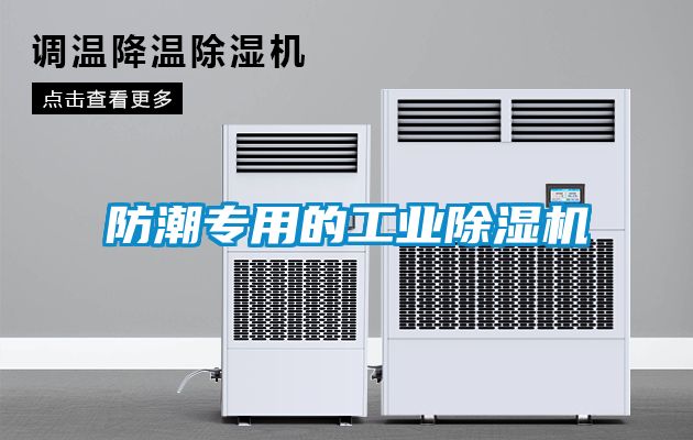 防潮專用的工業除濕機